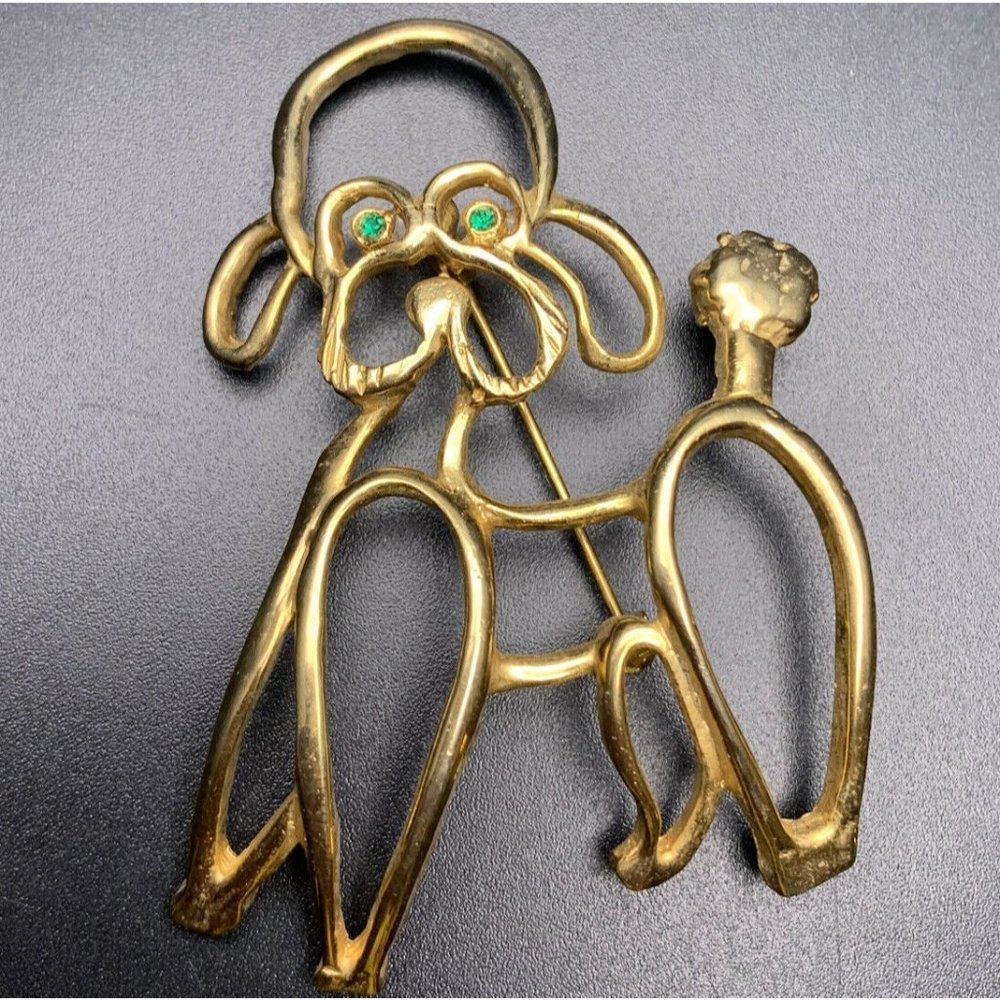 Vintage Ultra Craft Dog Brooch Pin